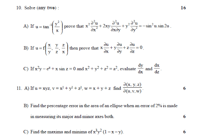 engineering mathematics question paper