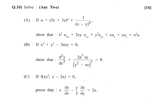engineering mathamatics question paper engineering mathematics question paper