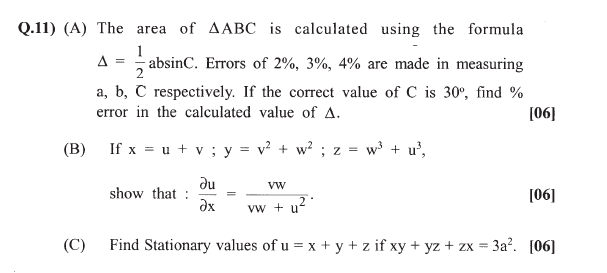 engineering mathematics question paper