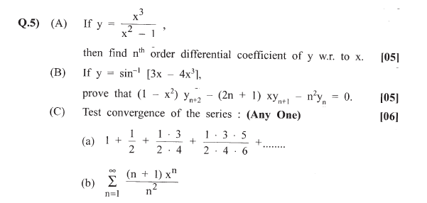 engineering mathematics question paper