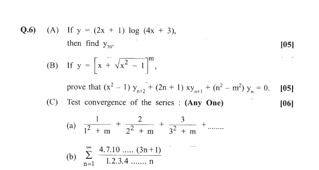 engineering mathematics question paper