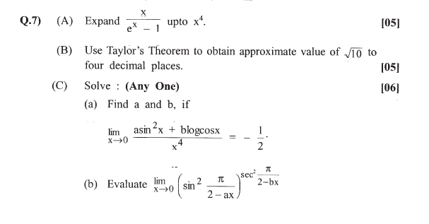 engineering mathematics question paper