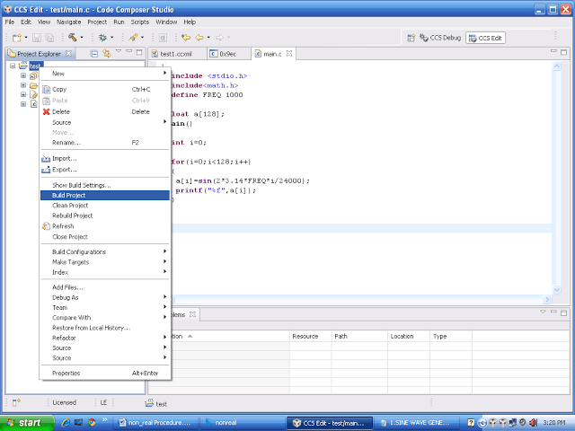 How To Configure and Run DSP Processor