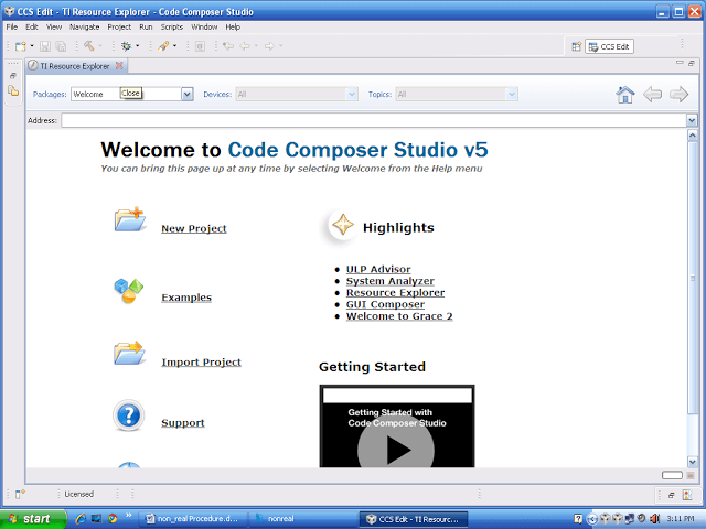 configure dsp processor