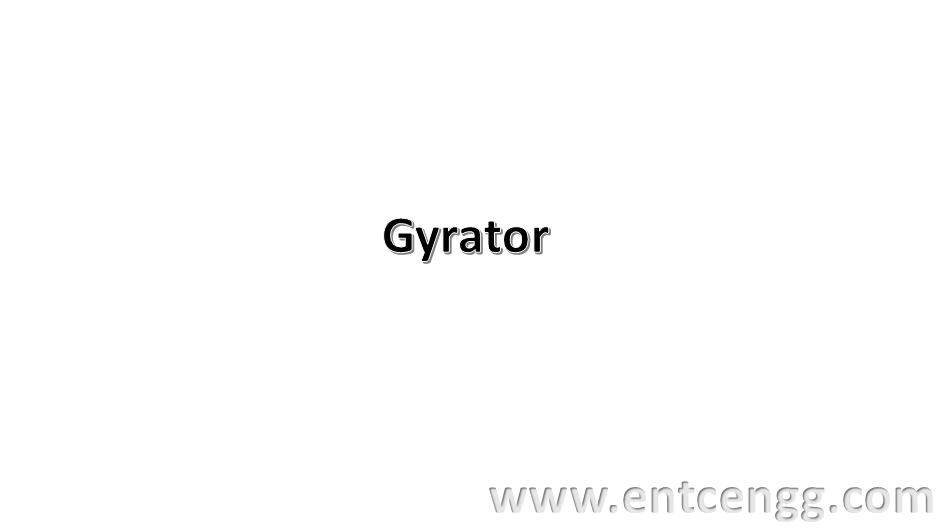 Gyrator working